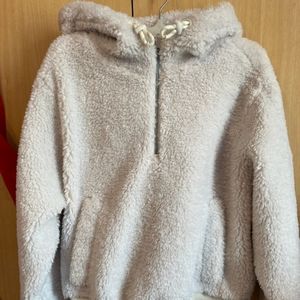 BNWT LULU LEMON TEXTURED FLEECE 1/2 ZIP